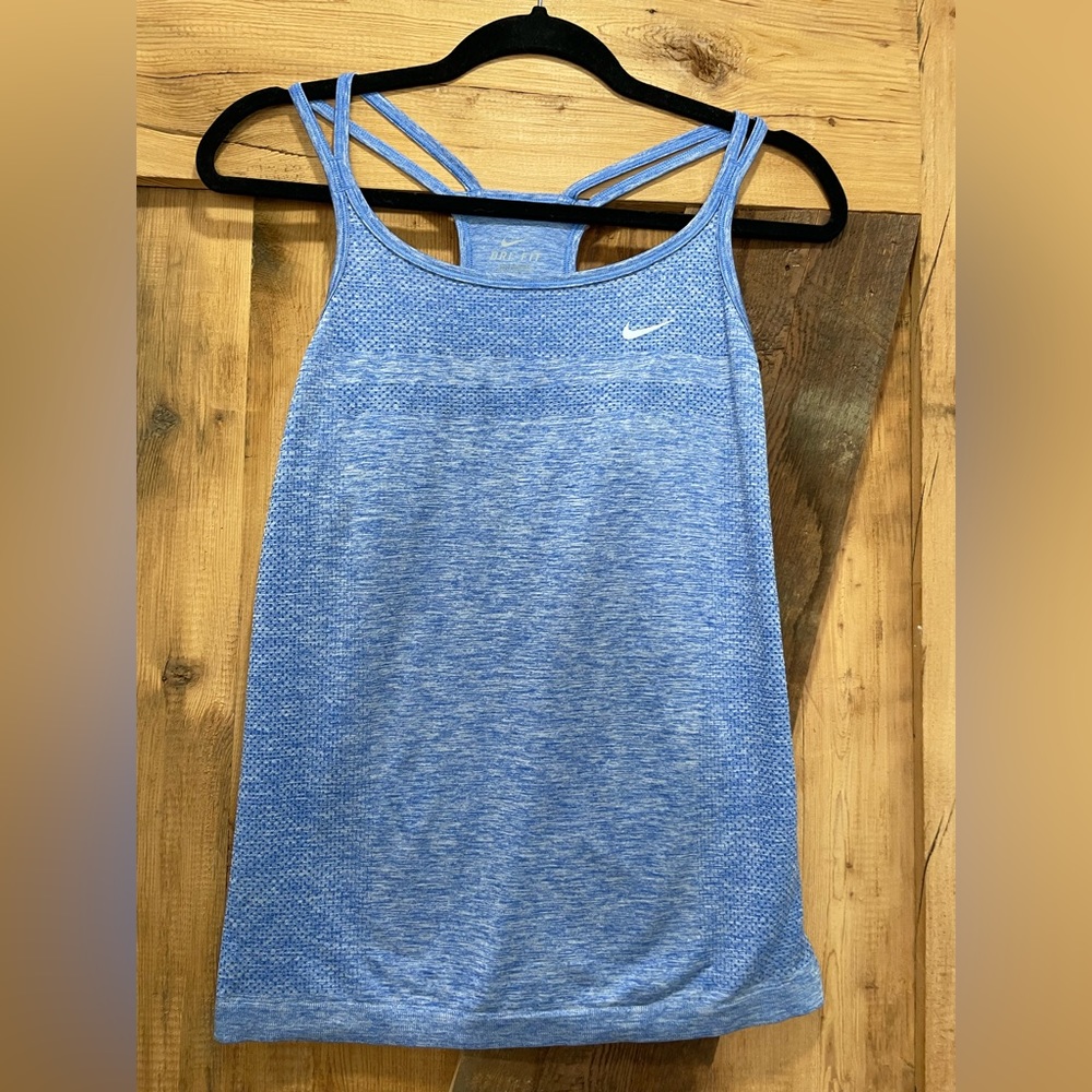 Nike S Size top .Dry Fit Sport .Like New .Blue .Perfect Condition .
